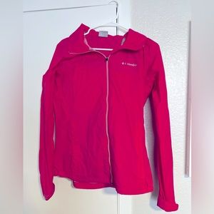 Pink Columbia rain coat size L